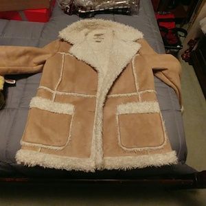 Shearling coat xl